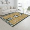 College Home Court Syracuse Basketball Team Logo Area Rug Carpet