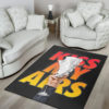 Air Jordan Kiss My Airs Rug Home Decor