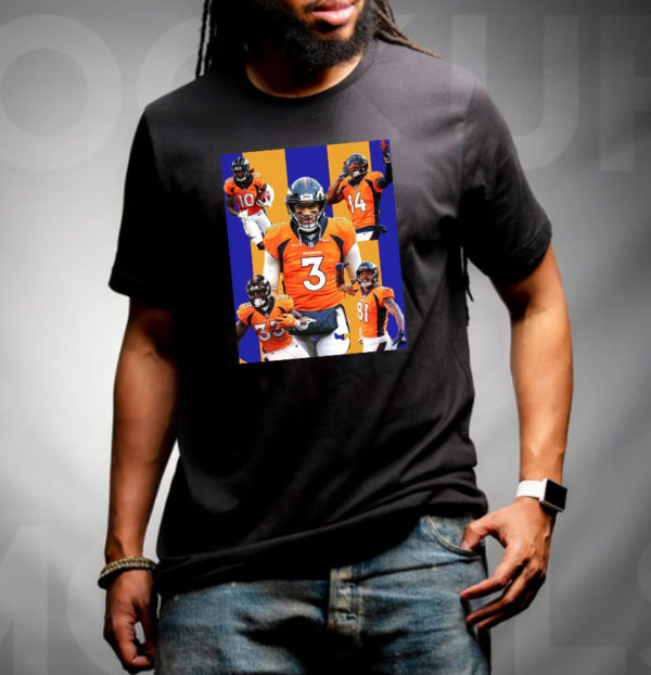 Dangeruss Russell Wilson to Denver Broncos Classic T-Shirt