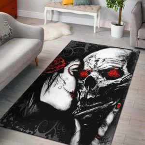 Diabolique Premium Skull Area Rug Carpet