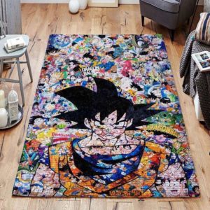 Dragon Ball Area Rug Carpet For Living Room
