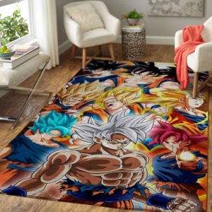 Dragon Ball Area Rug Carpet For Living Room Home Decor