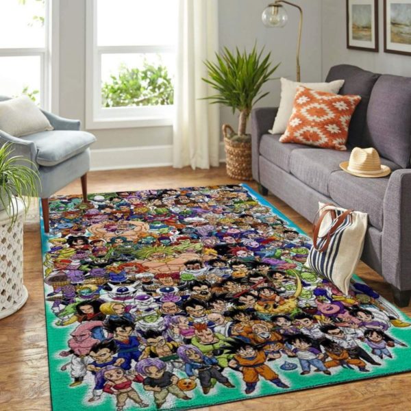 Dragon Ball Cartoon Movie Area Rug Carpet