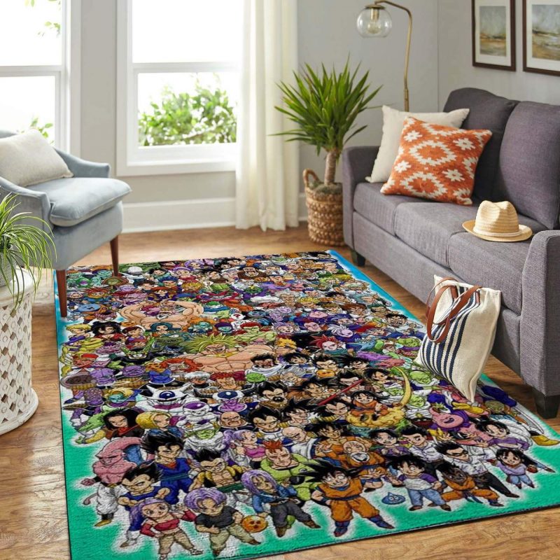 Dragon Ball Cartoon Movie Area Rug Carpet Dragon Ball Cartoon Movie Area Rug Carpet