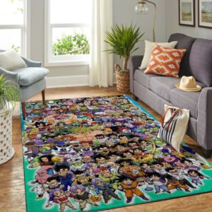 Dragon Ball Todos Los Personajes Area Rug Carpet