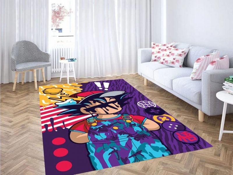 Dragon Ballz Pop Art Wallpaper Area Rug Carpet Dragon Ballz Pop Art Wallpaper Area Rug Carpet