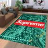Colorful Supreme Pattern Rug Home Decor