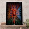 Welcome Derek Carr To Las Vegas Raiders DC Universe Poster Canvas