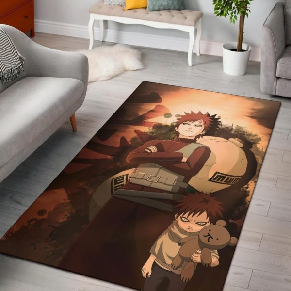 Gaara Naruto Rug Home Decor