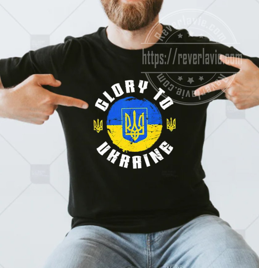 Glory To Ukraine I Stand With Ukraine Ukrainian Flag Vintage Classic T-Shirt Glory To Ukraine I Stand With Ukraine Ukrainian Flag Vintage Classic T-Shirt