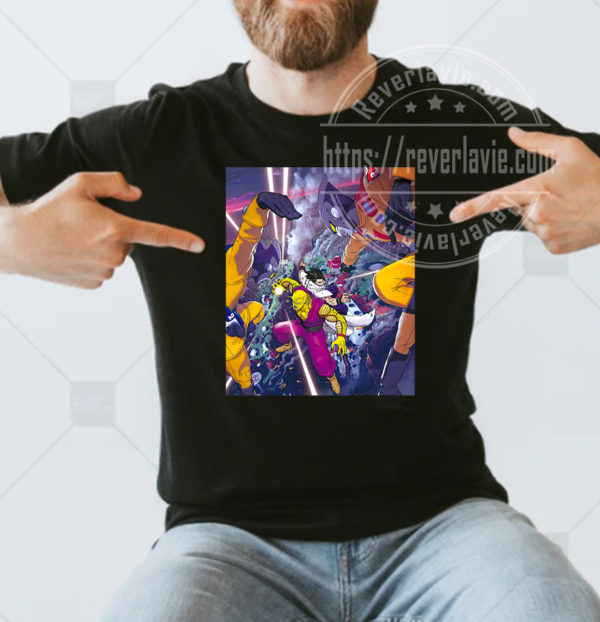 Gohan And Piccolo Team Up In New Movie Poster For Dragon Ball Super Hero T-shirt