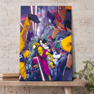 Gohan And Piccolo Team Up Movie Poster For Dragon Ball Super Hero Poster Canvas