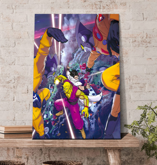 Gohan And Piccolo Team Up Movie Poster For Dragon Ball Super Hero Poster Canvas