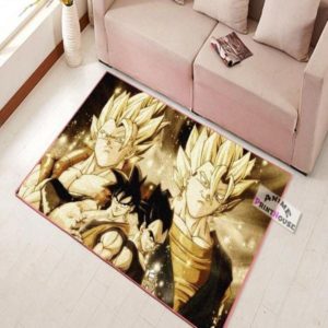 Goku And Vegeta Dragon Ball Area Rug Carpet