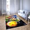 Goku Dragon Ball Area Rug Carpet For Bedroom