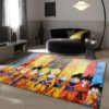 Goku Dragon Ball Living Room Rugs Carpet