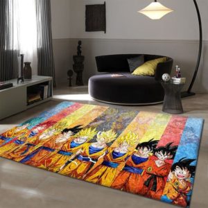 Goku Dragon Ball Living Room Rugs Carpet