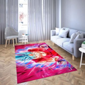 Goku Of Dragon Ball Area Rug Carpet For Living Room