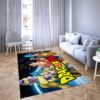 Son Goku of Dragon Ball Area Rug Carpet