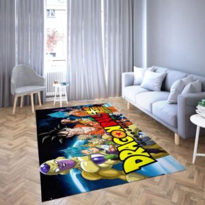Goku of Dragon Ball Area Rug Carpet Home Decor