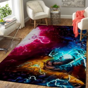 Goku vs Frieza Dragon Ball Area Rug Carpet