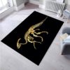 Golden Packy Dinosaurs Rug Home Decor