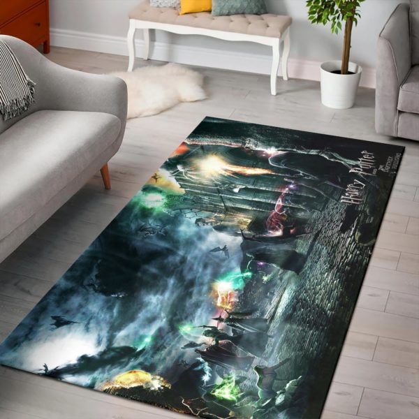 Harry Potter Adventure Witch Area Rug Home Decor