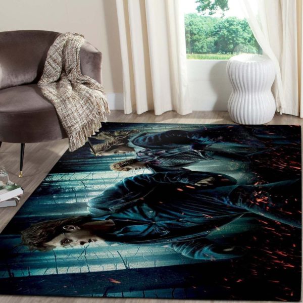 Harry Potter And Friends In The Forest Rug Home Decor