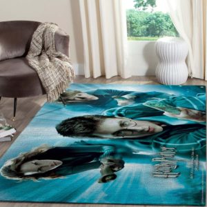 Harry Potter And Magical Flying Broomsticks Rug Home Decor