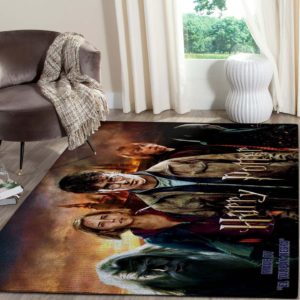 Harry Potter And Principal Hogwarts Rug For Living Room