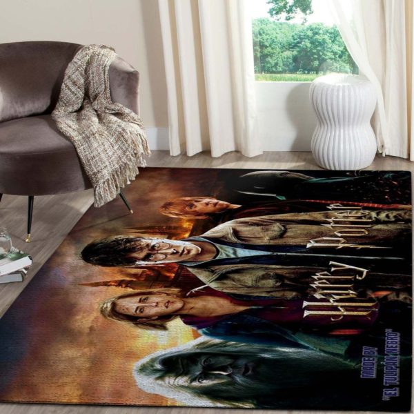 Harry Potter And Principal Hogwarts Rug For Living Room