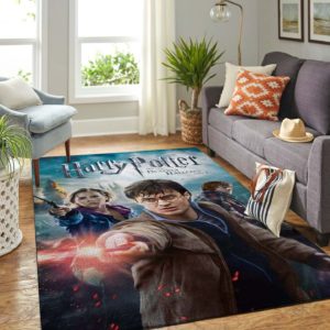 Harry Potter And The Deathly Hallows Rug For Living Room