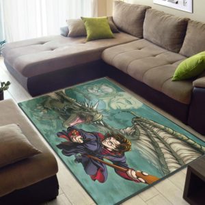 Harry Potter And The Horntail Area Rug Home Decor