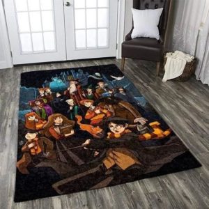 Harry Potter Cartoon Rug Home Decor