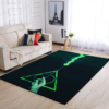 Hogwarts Wood Logo Harry Potter Rug Home Decor