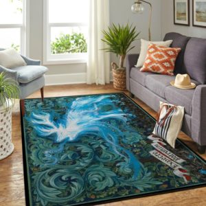 Harry Potter Expecto Patronum Area Rug Home Decor