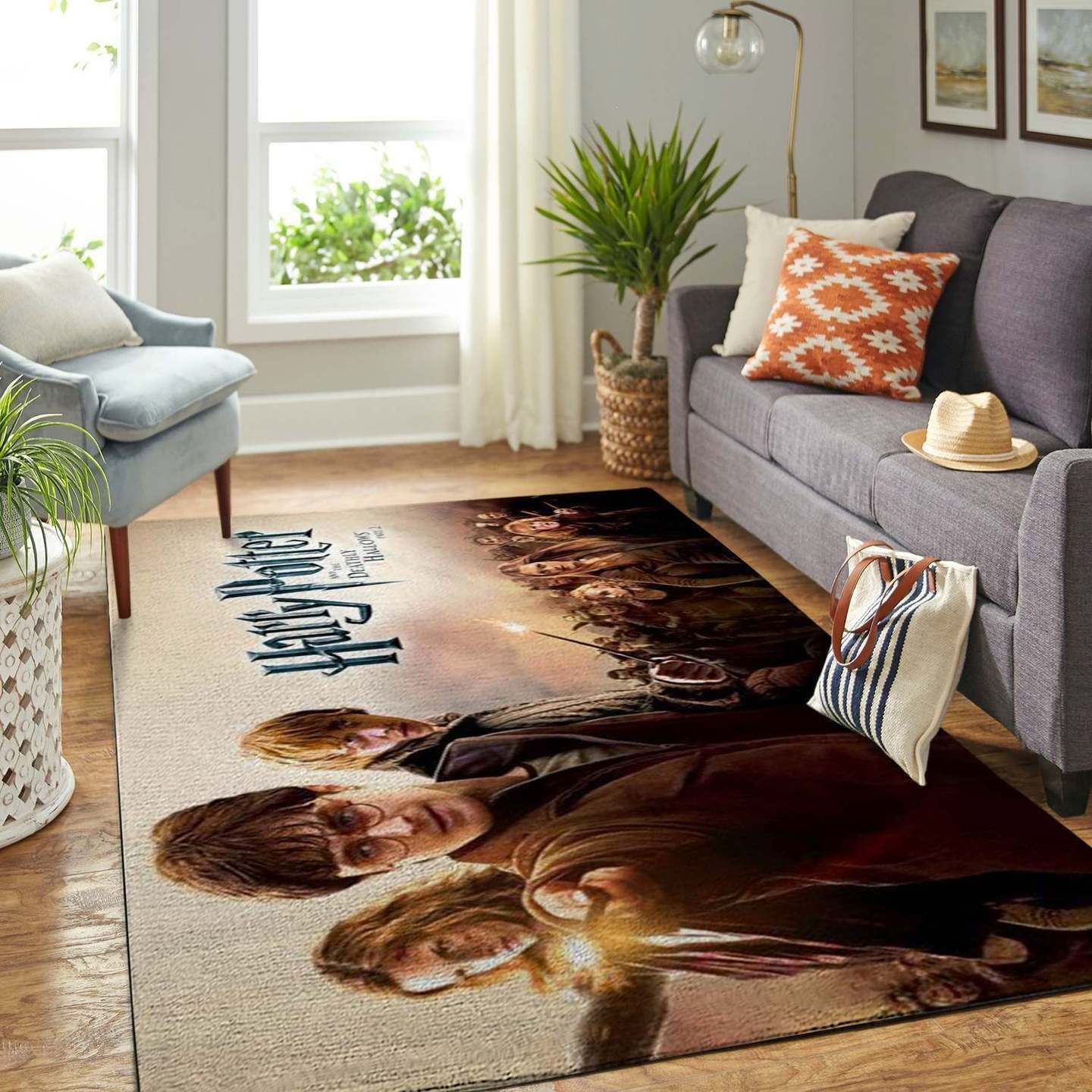 Harry Potter Hermione Ron Rug Home Decor Harry Potter Hermione Ron Rug Home Decor
