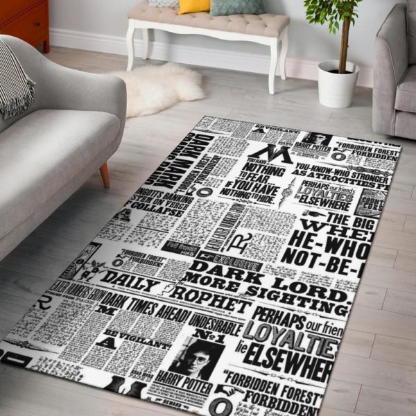 Harry Potter Newspaper Rug Carpet