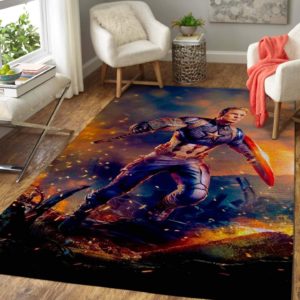 Hero Captain America Rug Carpet