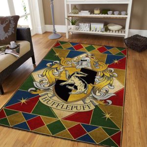 Hufflepuff Harry Potter Rug Home Decor