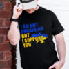 Hand Russia And Ukrainian American Flag Classic T-Shirt