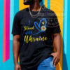 I Stand With Ukraine Flag Sunflower Heart Classic T-Shirt