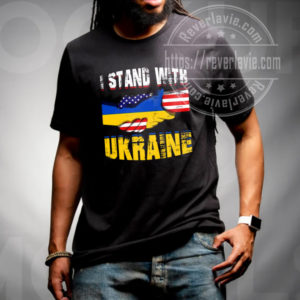 I Stand With Ukraine No War Ukraine Flag Unisex T-Shirt