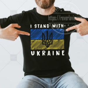 I Stand with Ukraine Stay Strong ukraine Pray For Ukraine Unisex T-Shirt