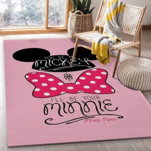 Ill Be Your Minnie Mouse Rug For Living Room
