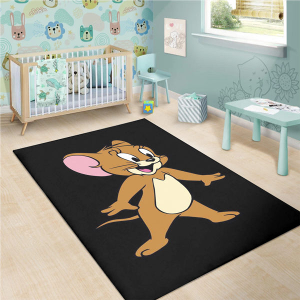 Jerry Mouse Design Cute Rug Home Decor