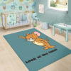 Jerry Mouse Pattern Rug Home Decor