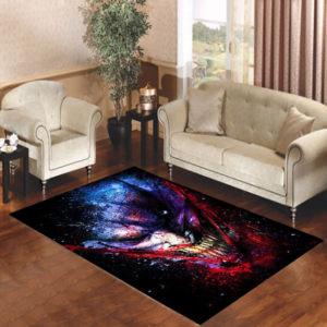 Joker Galaxy Nebula Area Rug Home Decor