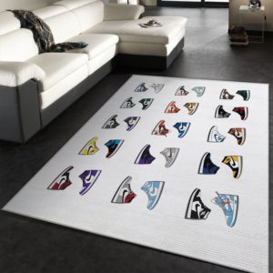 Jordan 1 Area Rug Carpet For Living Room