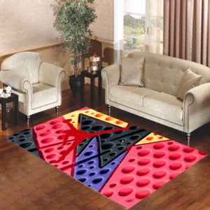 Jordan Retro 7 Raptors Print Area Rug Carpet